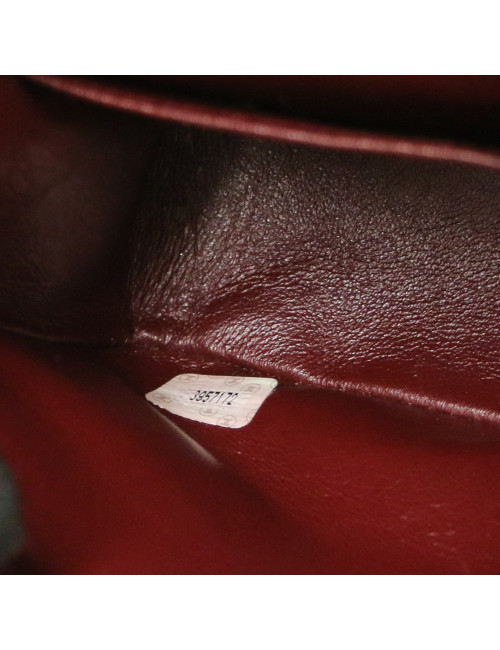 Sac classique double rabat CHANEL vintage noir