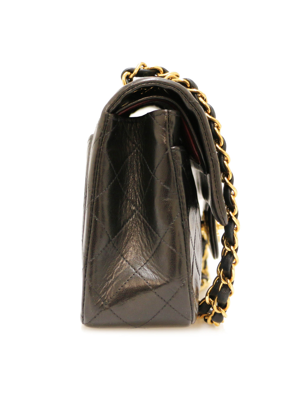 Small timeless CHANEL noir vintage