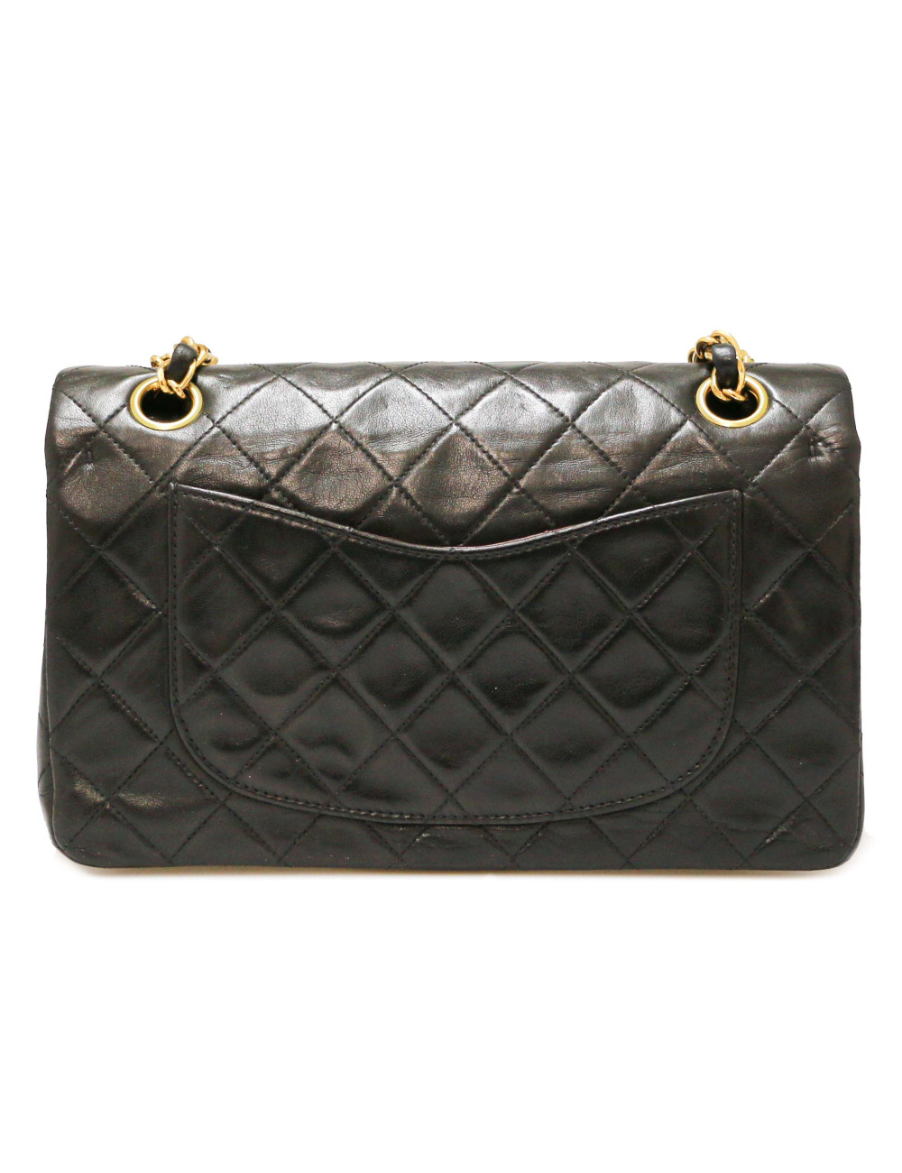 Small timeless CHANEL noir vintage