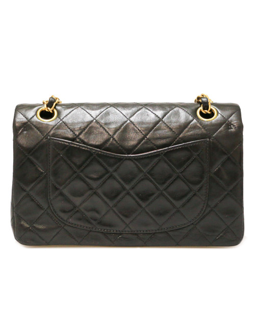 Small timeless CHANEL noir vintage