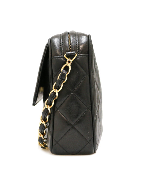 Sac Caméra noir CHANEL vintage