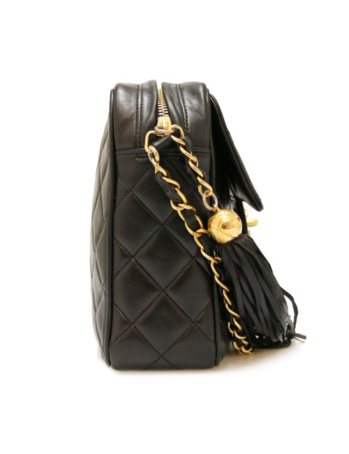 Sac CHANEL Camera vintage noir