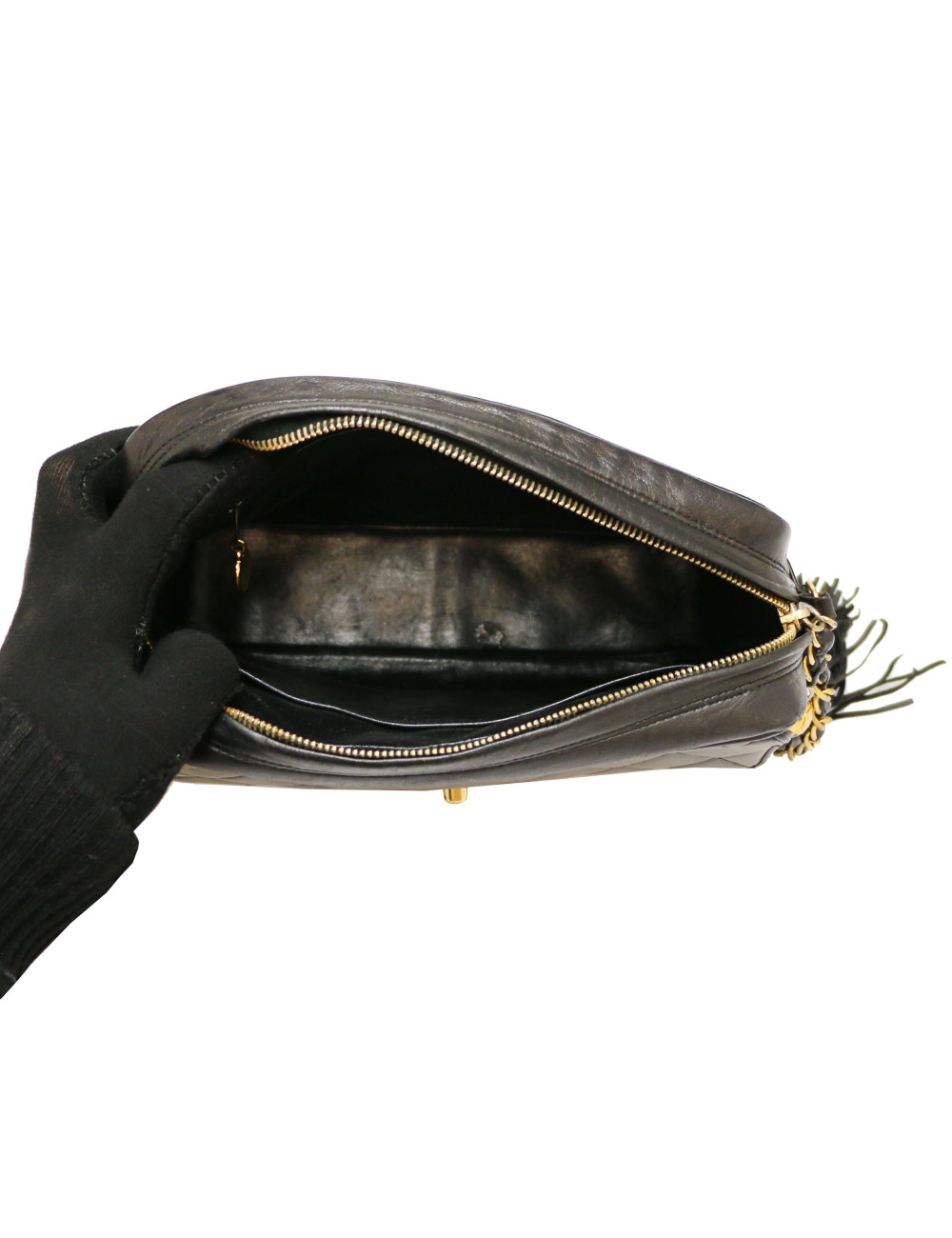 Sac CHANEL Camera vintage noir