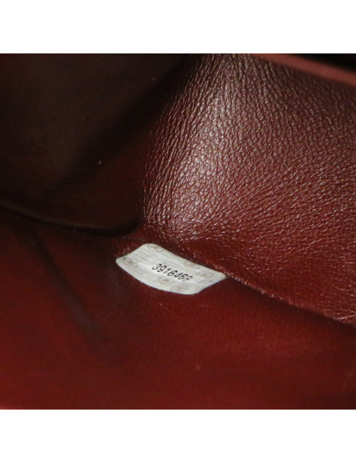 Sac CHANEL double rabat noir