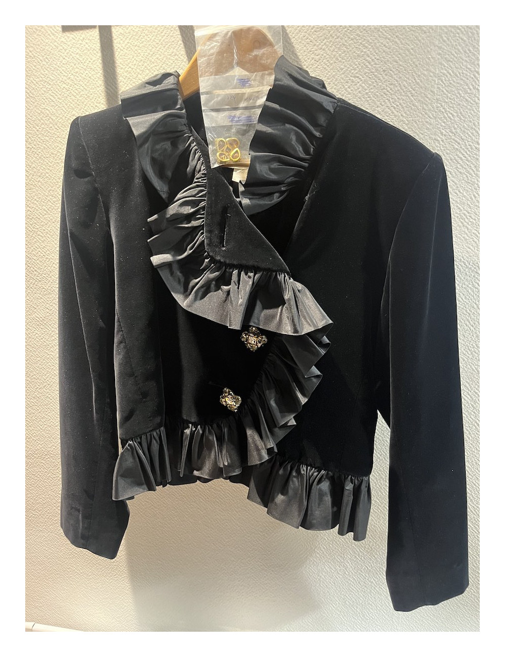 Veste YSL velours Vintage