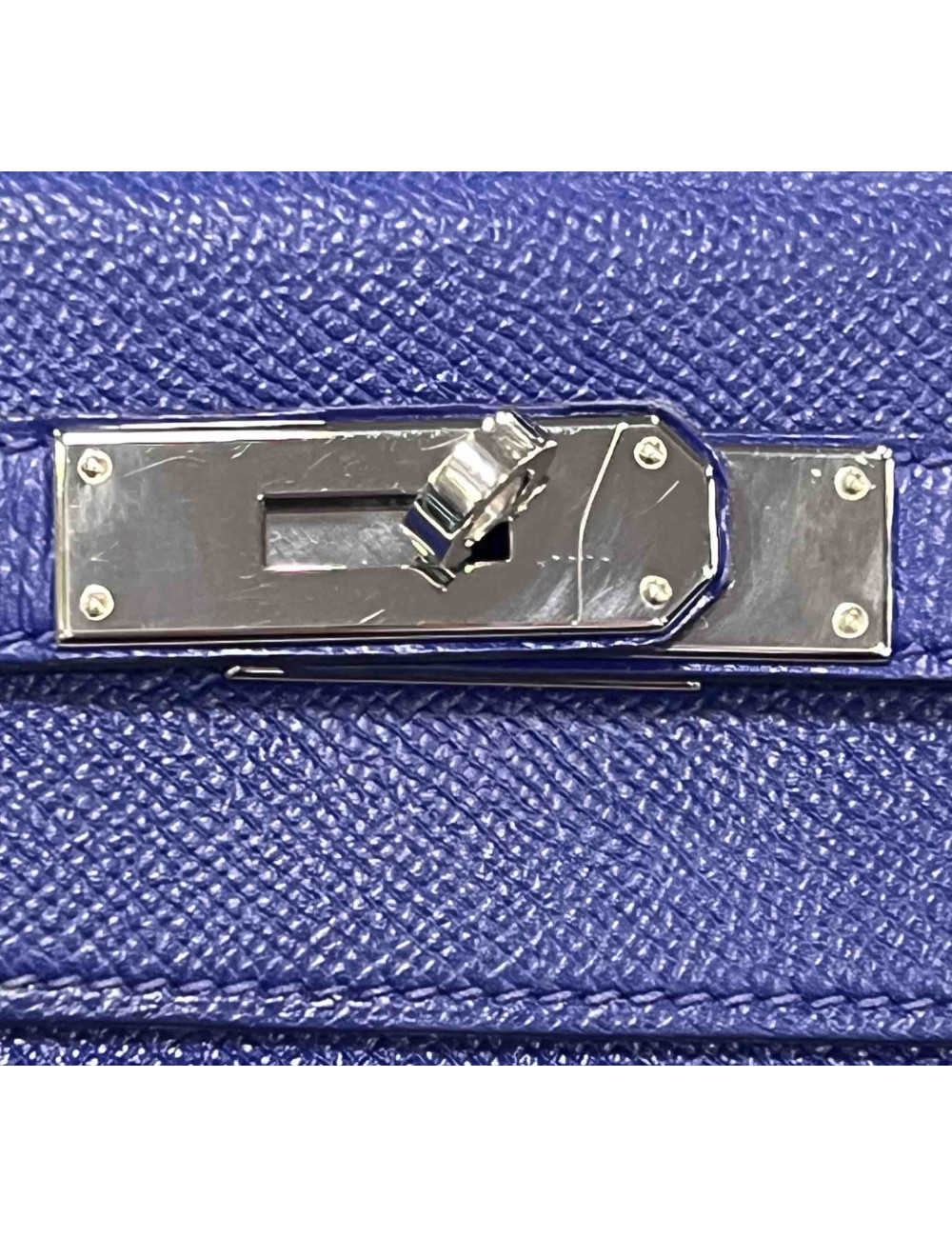 Sac Kelly II 32 HERMES Epsom sellier bleu electrique