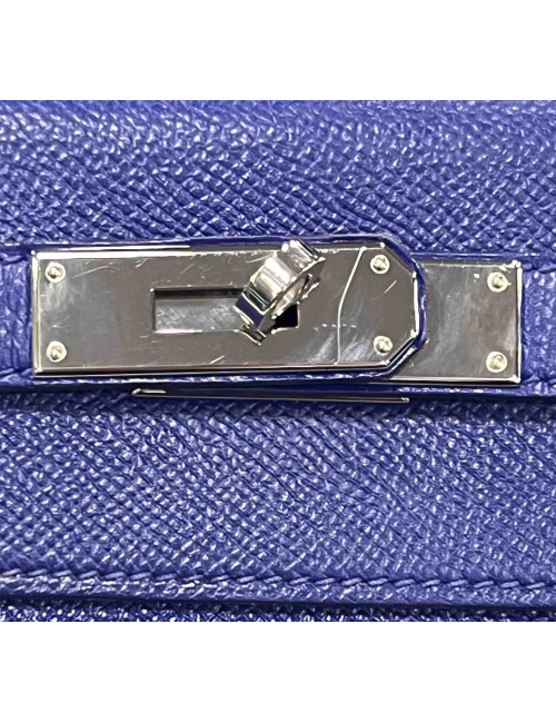 Sac Kelly II 32 HERMES Epsom sellier bleu electrique