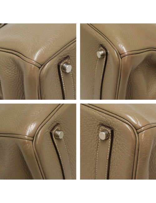Birkin 35 HERMES taurillon étoupe