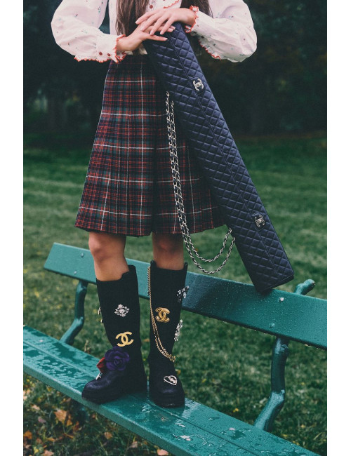 Jupe culotte T 38 CHANEL Paris Edimbourg