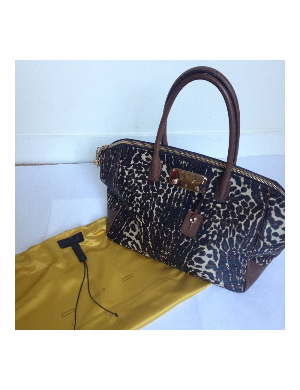 Grand sac VBH BRERA motif léopard série limitée