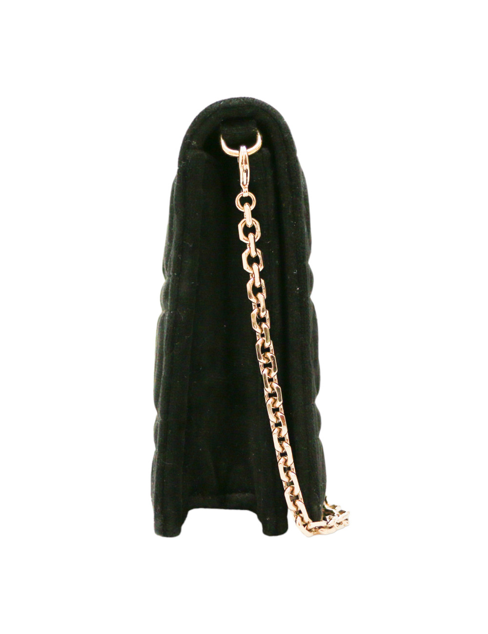 Mini sac CHRISTIAN DIOR velours noir