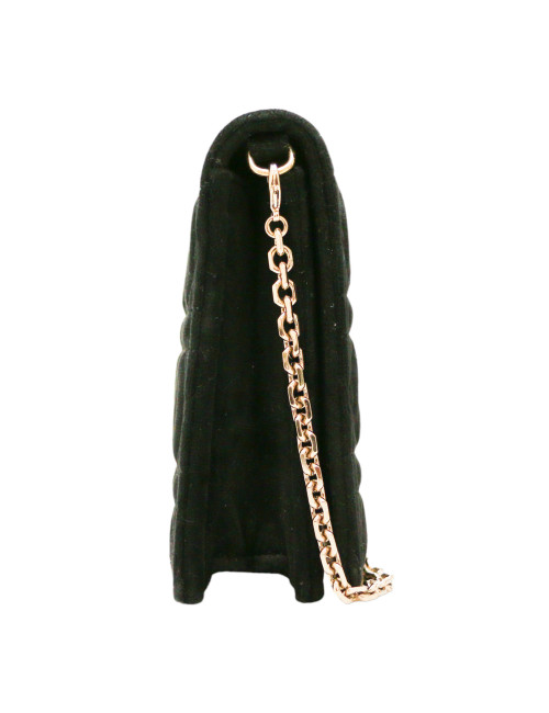 Mini sac CHRISTIAN DIOR velours noir