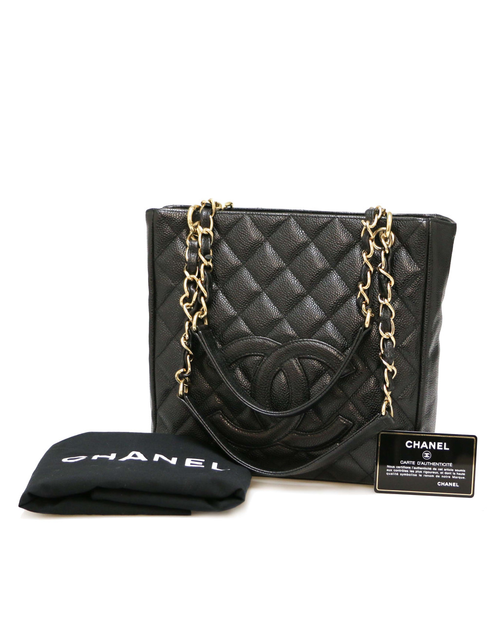 Cabas  CHANEL  GM cuir Vintage