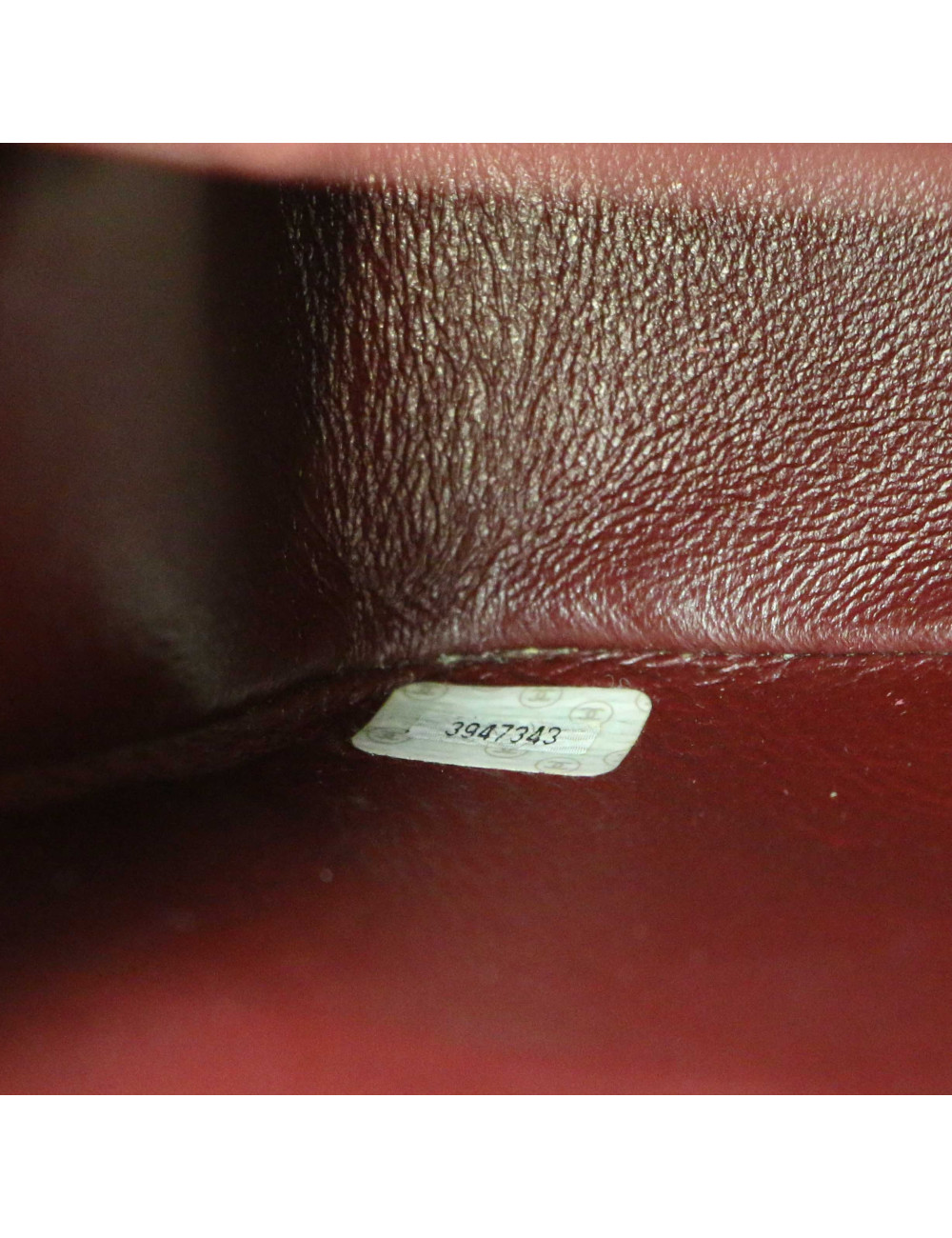 Maxi sac CHANEL cuir d'agneau noir