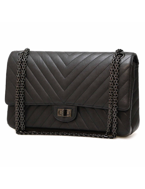 Sac CHANEL Jumbo 2.55 All Black