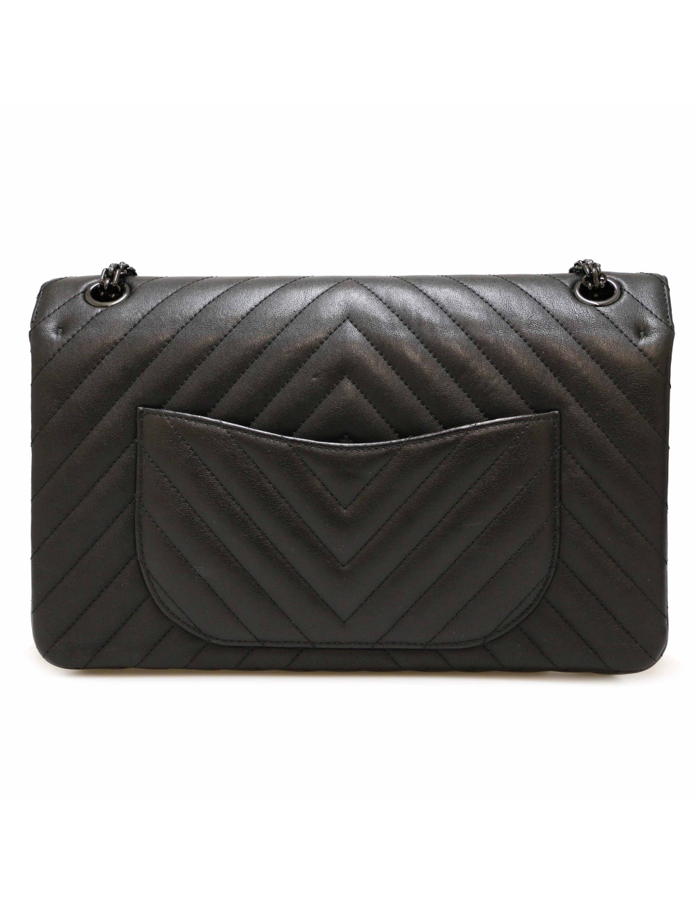 CHANEL All Black Jumbo 2.55 bag