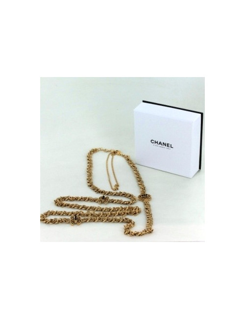 sautoir chaine tressée CHANEL