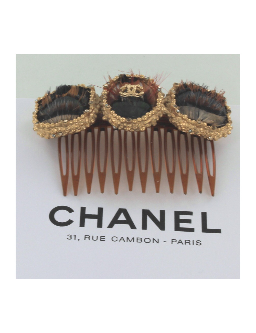 peigne CHANEL bijou cuture