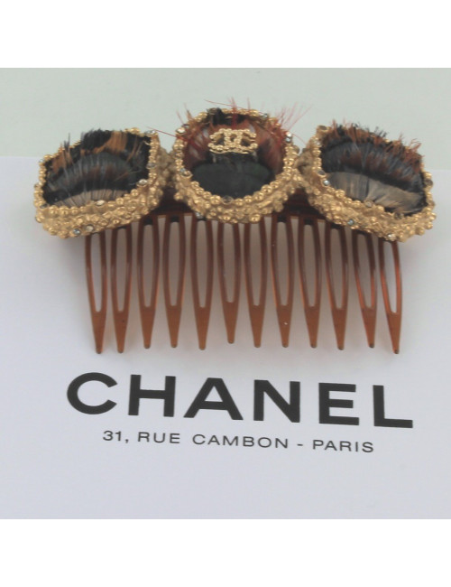 peigne CHANEL bijou cuture