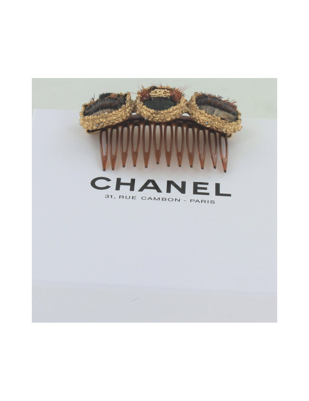 peigne CHANEL bijou cuture