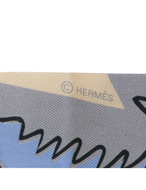 Twilly HERMES soie bleue
