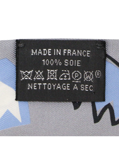 Twilly HERMES soie bleue