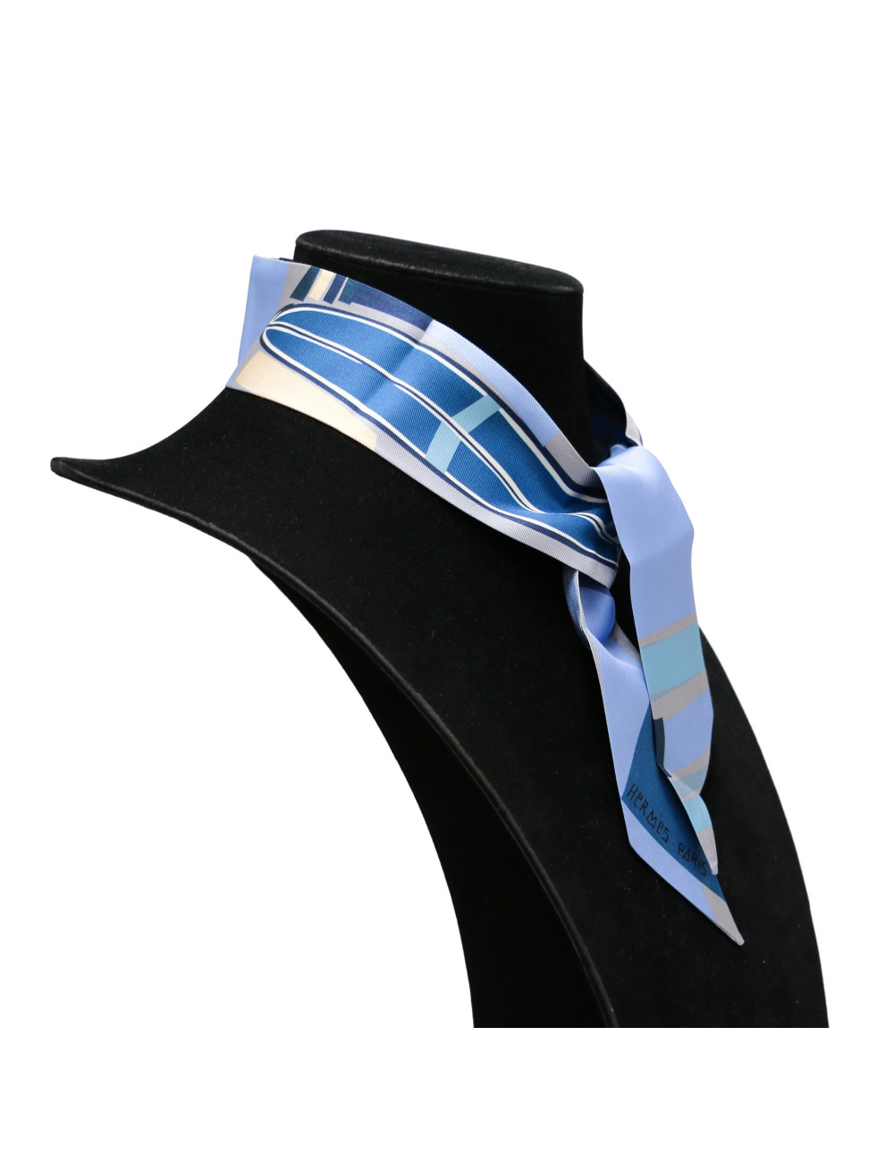 Twilly HERMES soie bleue