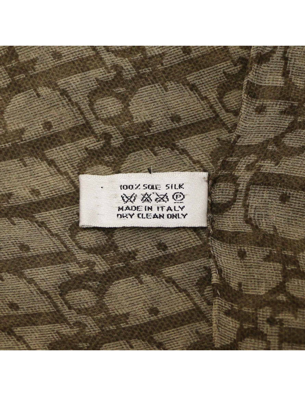 Châle DIOR soie monogramme