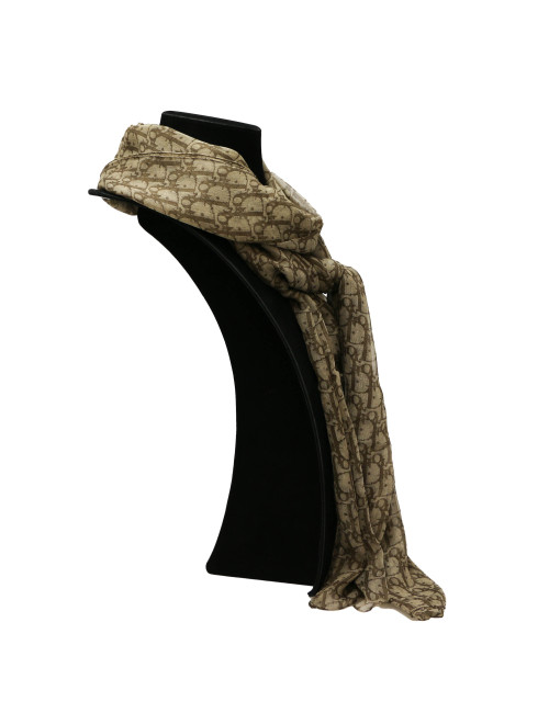 Châle DIOR soie monogramme