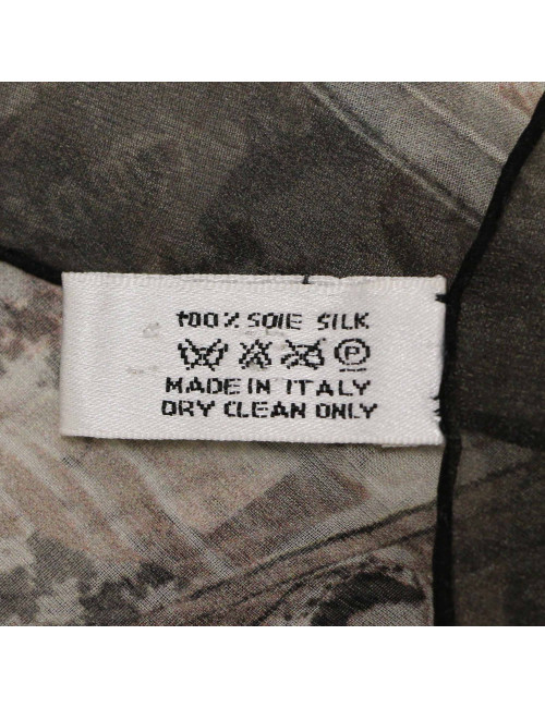 Châle DIOR voile de soie 