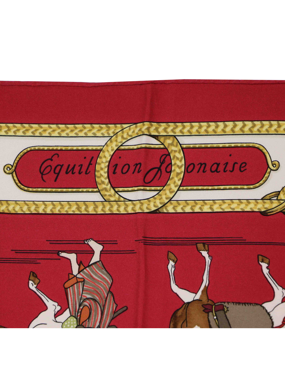 Carré HERMES Equitation Japonaise soie
