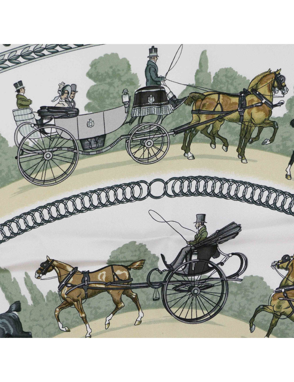 Carré HERMES Promenade de Longchamp