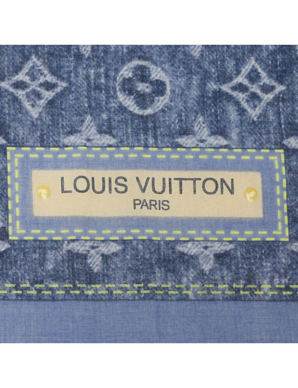 Mini carré LOUIS VUITTON coton