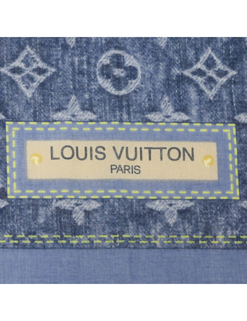 Mini carré LOUIS VUITTON coton