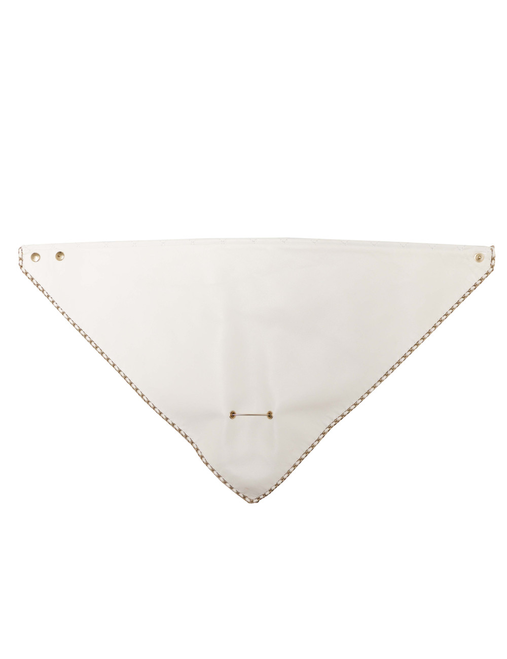 Bandana CHANEL cuir d'agneau