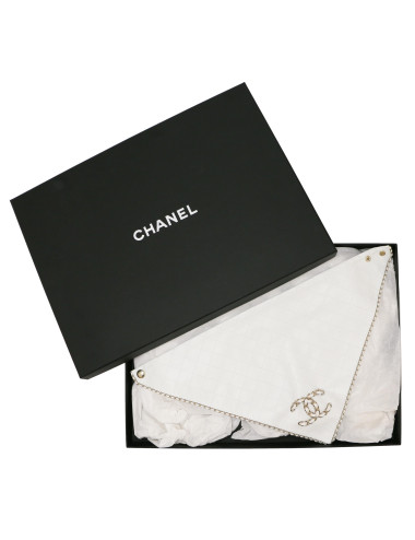 Bandana CHANEL cuir d'agneau 2