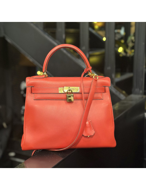 Sac Kelly 28 swift rouge