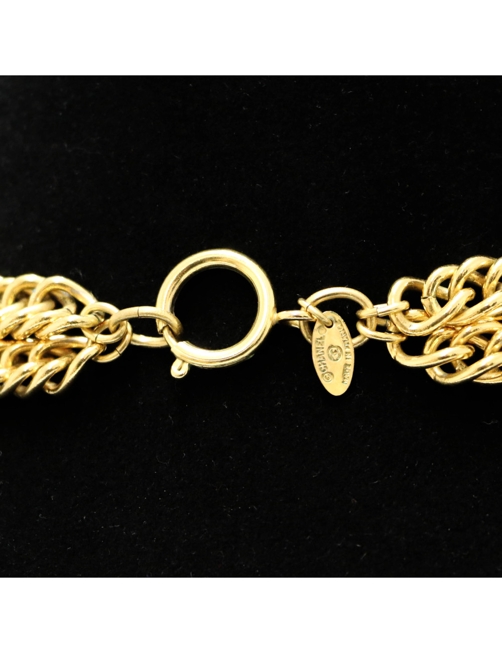 Collier matelassé CHANEL vintage