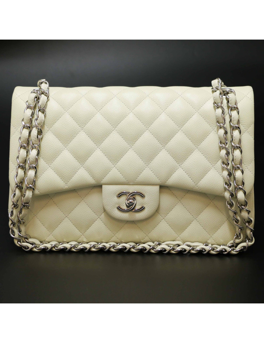 Sac Jumbo CHANEL beige