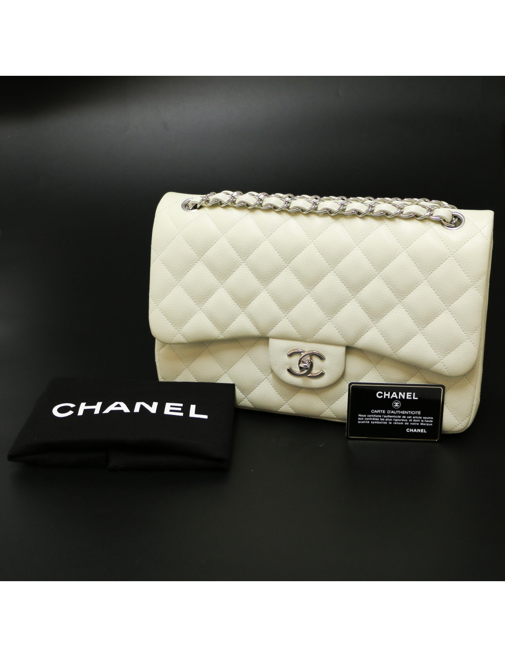 Sac Jumbo CHANEL beige