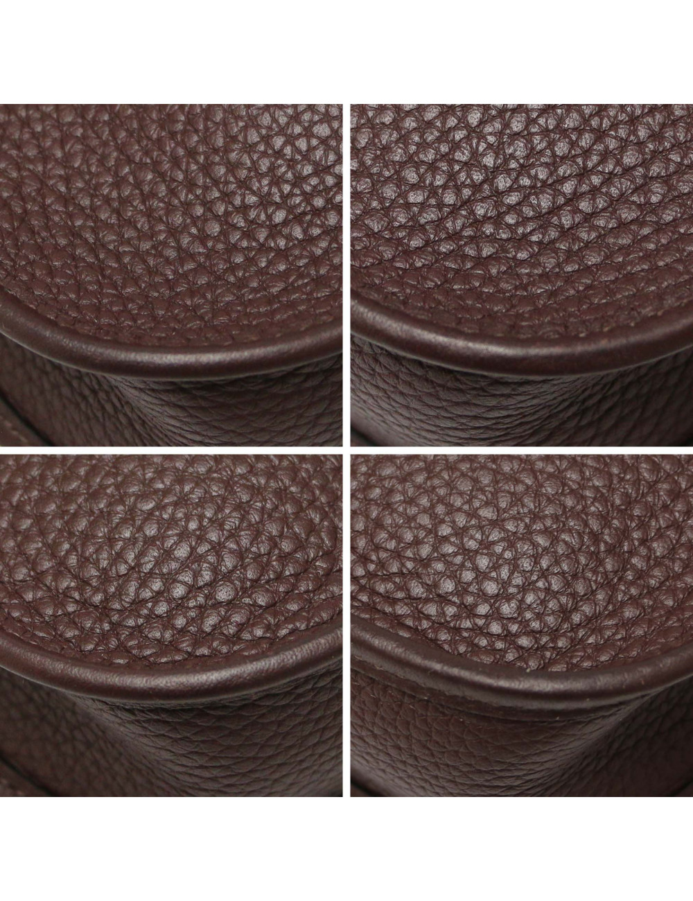 Mini Evelyne HERMES taurillon Marron Mahogany