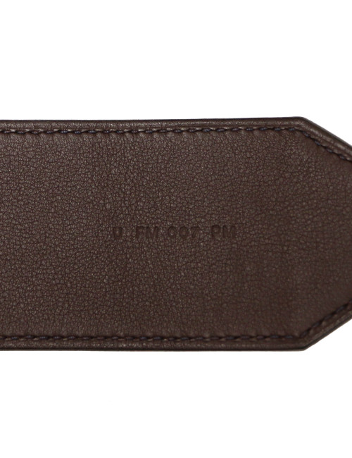 HERMES Boudoulière Kelly pocket T 85 rouge sellier