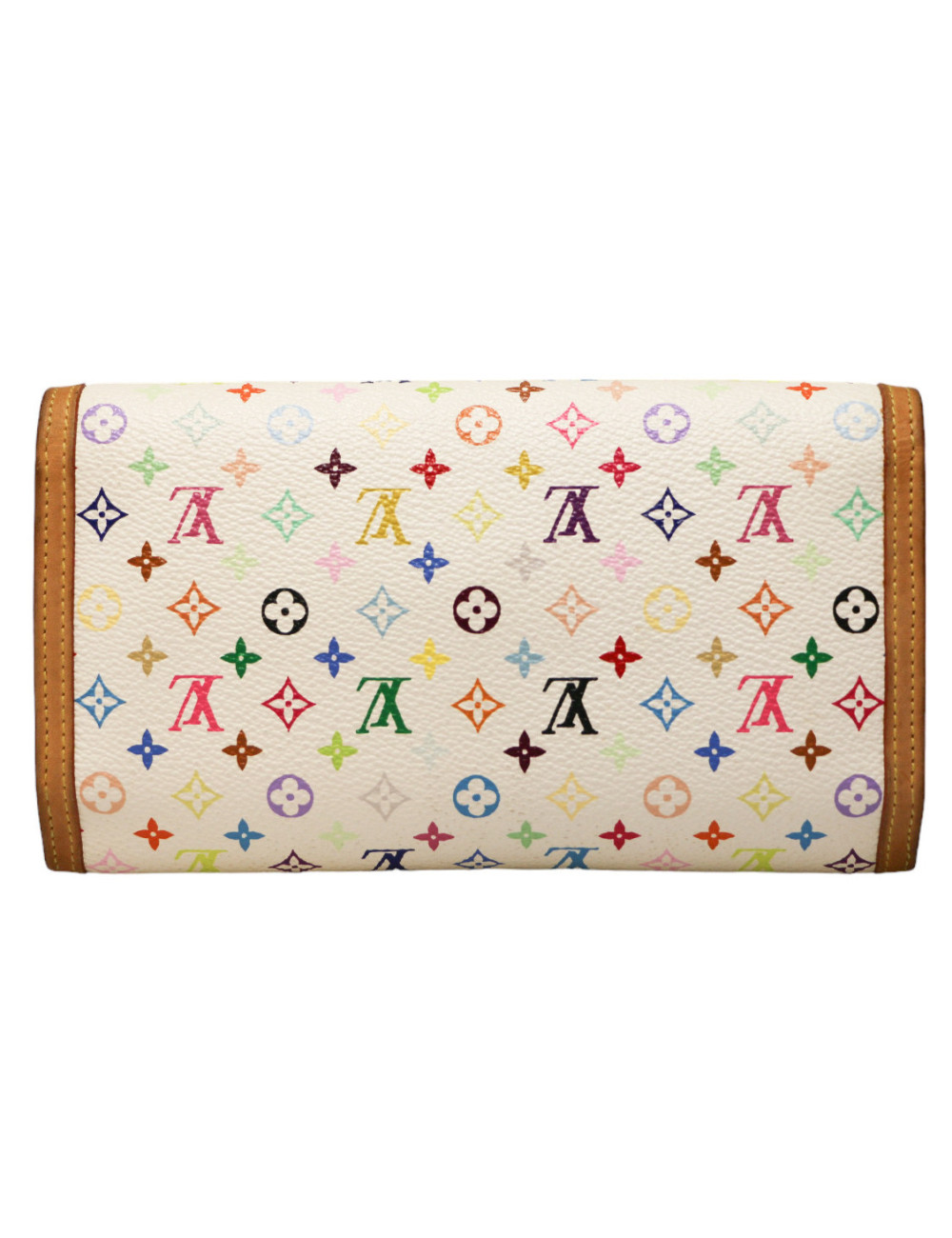 Portefeuille Murakami LOUIS VUITTON blanc