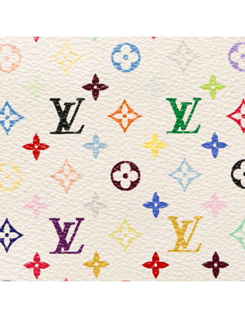 Portefeuille Murakami LOUIS VUITTON blanc