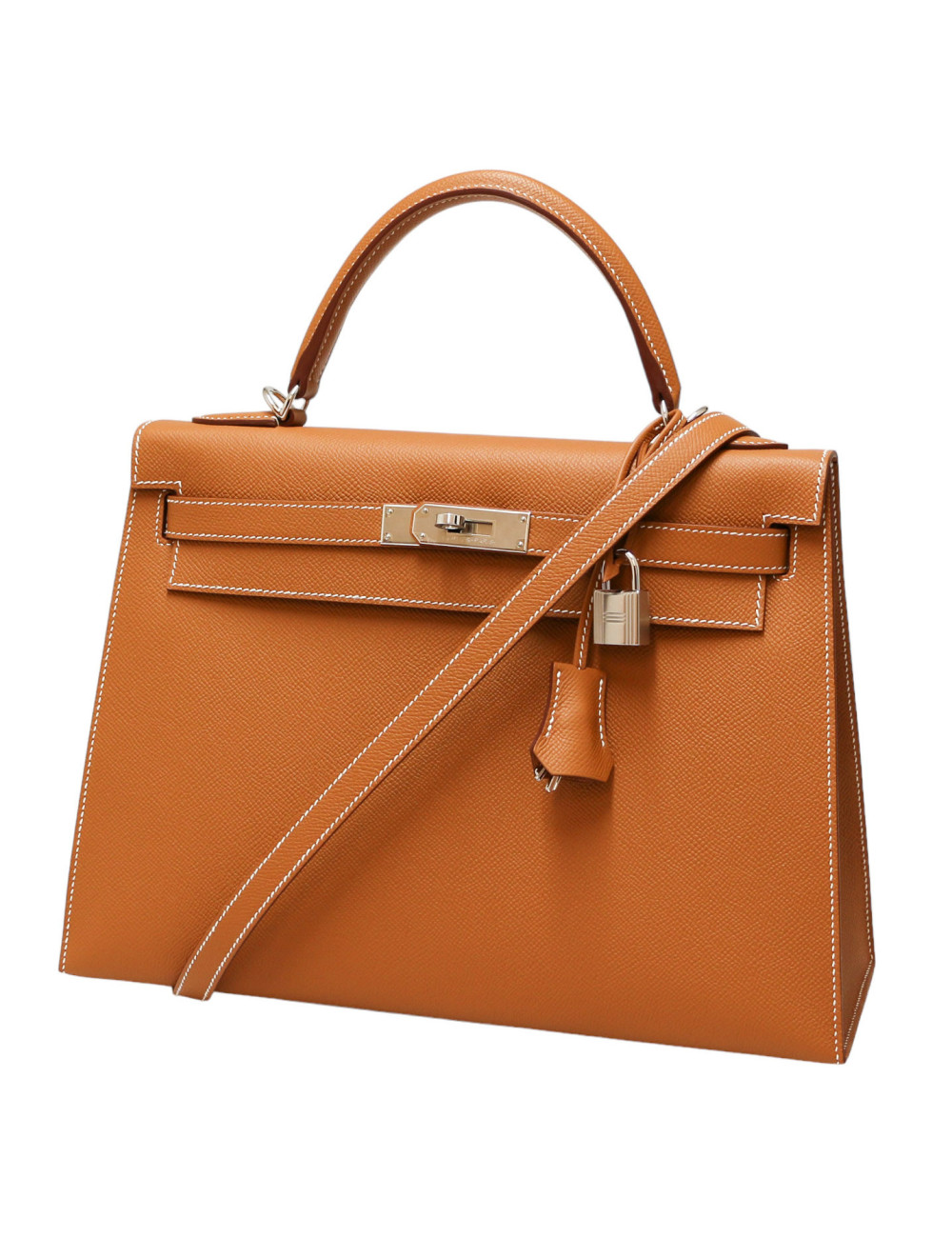 Sac Kelly II 32 HERMES sellier gold