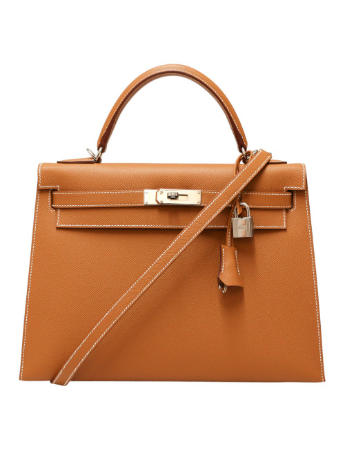 Sac Kelly II 32 HERMES sellier gold