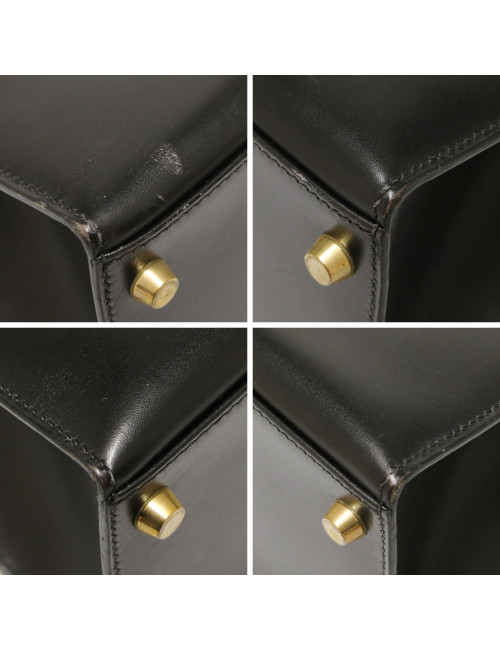 Sac HERMES Kelly II 28 cuir box