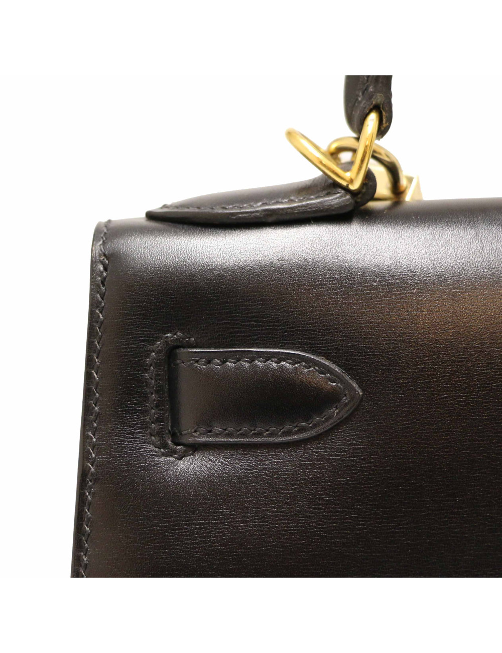 Sac HERMES Kelly II 28 cuir box