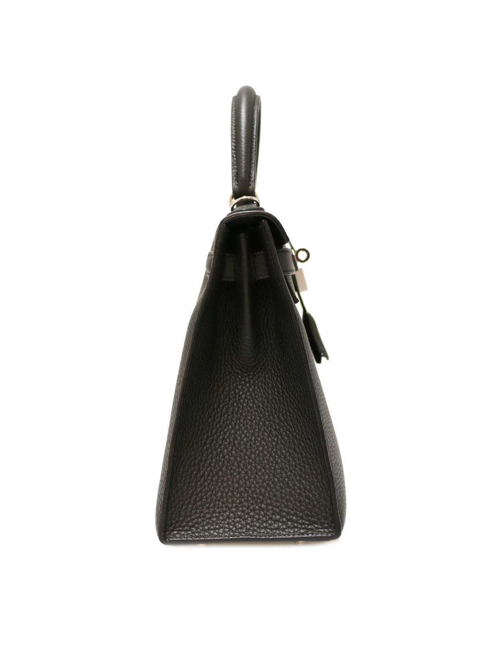 HERMES Kelly II 28 black Togo leather