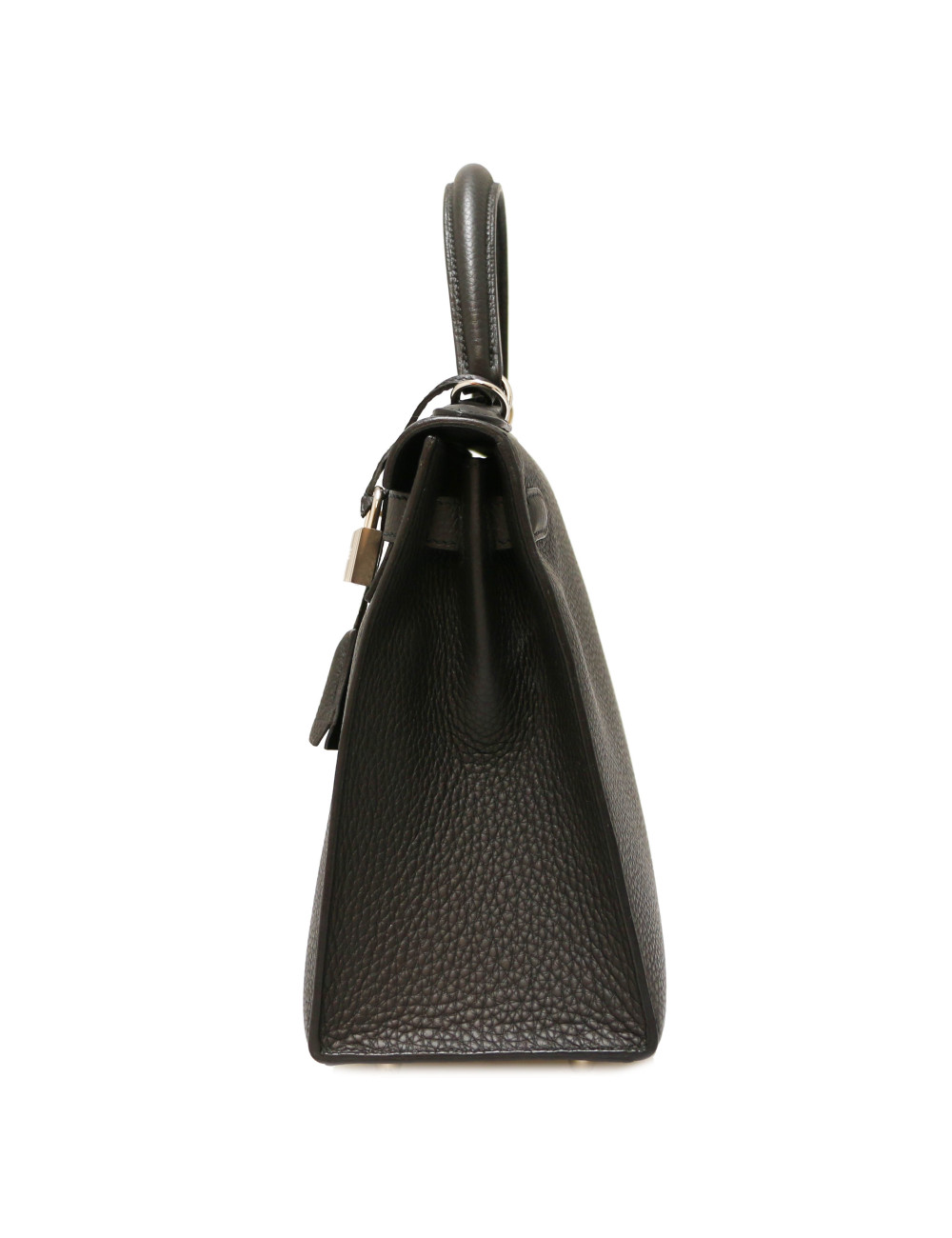 HERMES Kelly II 28 black Togo leather